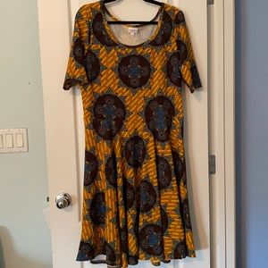 LuLaRoe a-line dress EUC 3XL